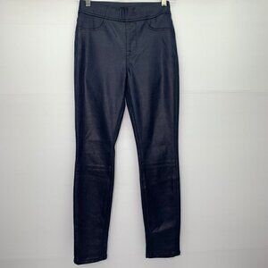 Jen7 Leggings Size 0 Blue Animal Print 7 For All Mankind Snake Texture